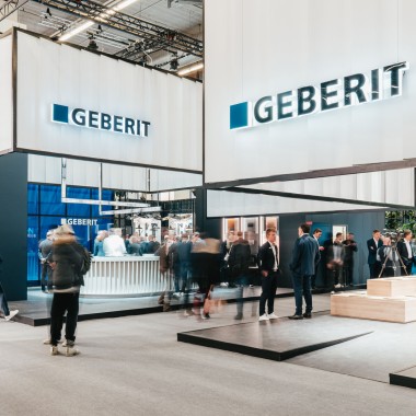 Geberit stand at ISH 2023 (© Geberit)