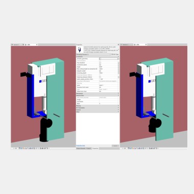 Adjust the waste connection length to accommodate your requirements