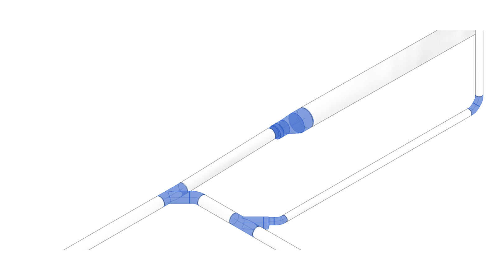 Standard fitting in the BIM project Standard fitting in the BIM project