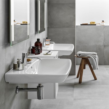 Geberit Selnova square washbasins