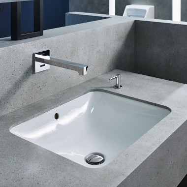 VariForm rectangle under-countertop washbasin