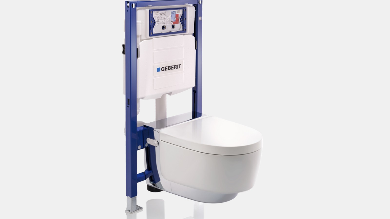 Geberit Duofix element for wall-hung WC with Geberit AquaClean Mera Geberit Duofix element for wall-hung WC with Geberit AquaClean Mera