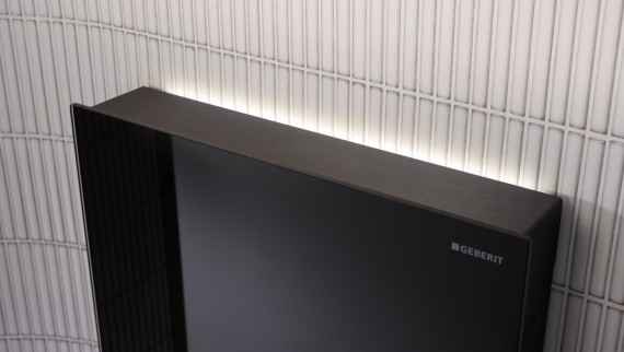 Geberit Monolith with LED orientation light Geberit Monolith with LED orientation light