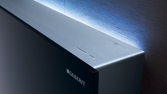 Monolith Geberit avec lumière d'orientation