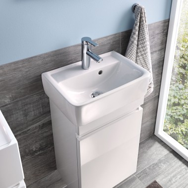 Lave-mains Geberit Renova Plan avec meuble bas Lave-mains Geberit Renova Plan avec meuble bas