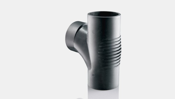 Nervures antibruit sur les raccords Geberit Silent-db20