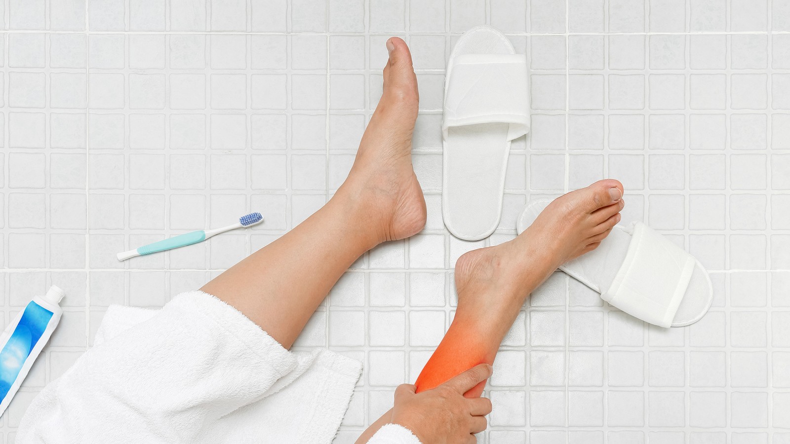 Le risque de glissade dans votre salle de bain - le choix des bons matériaux est décisif Le risque de glissade dans votre salle de bain - le choix des bons matériaux est décisif