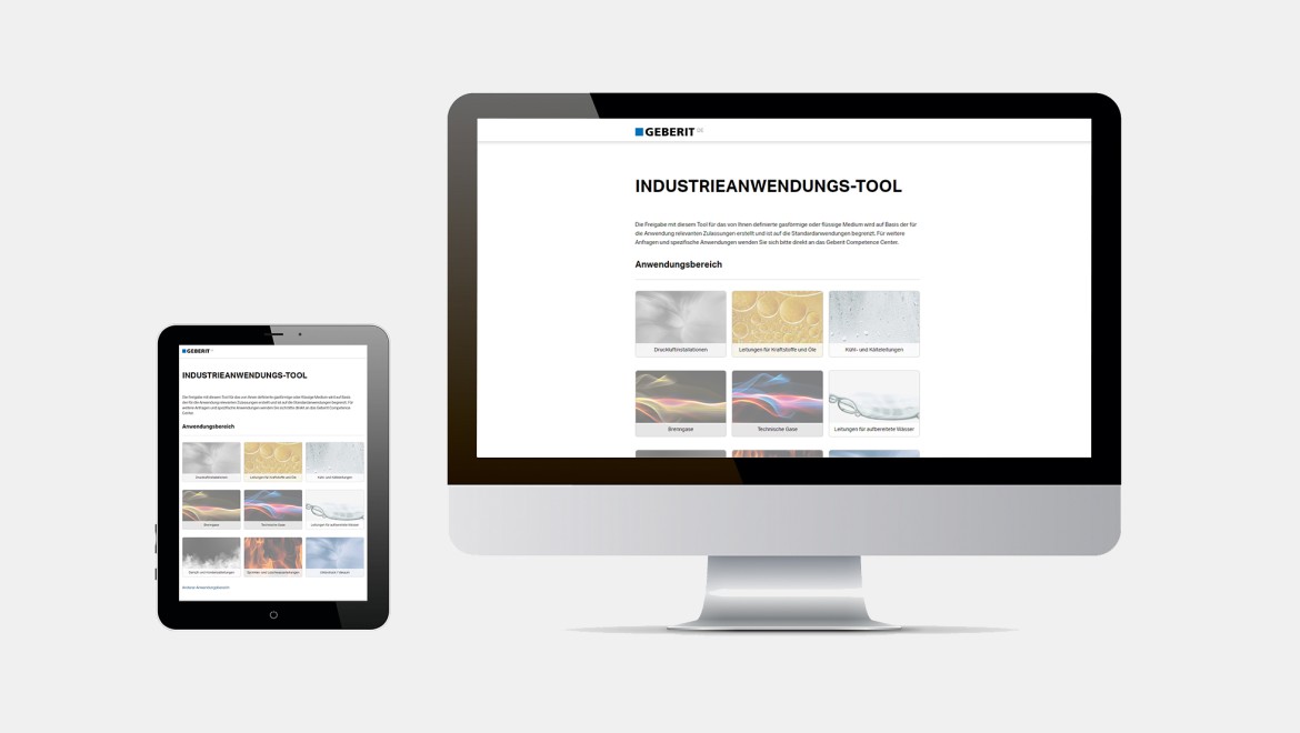 Geberit industry tool