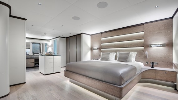 Chambre d'un yacht (© ADA Yachting)