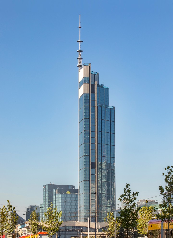 The Varso Tower is the tallest skyscraper in the European Union (© Aaron Hargreaves/Foster + Partners)