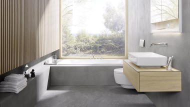 The 6x6 winning bathroom design by Danish architecture company Bjerg Arkitektur (© Geberit)