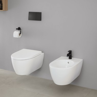 Combinaison WC et bidet Geberit iCon