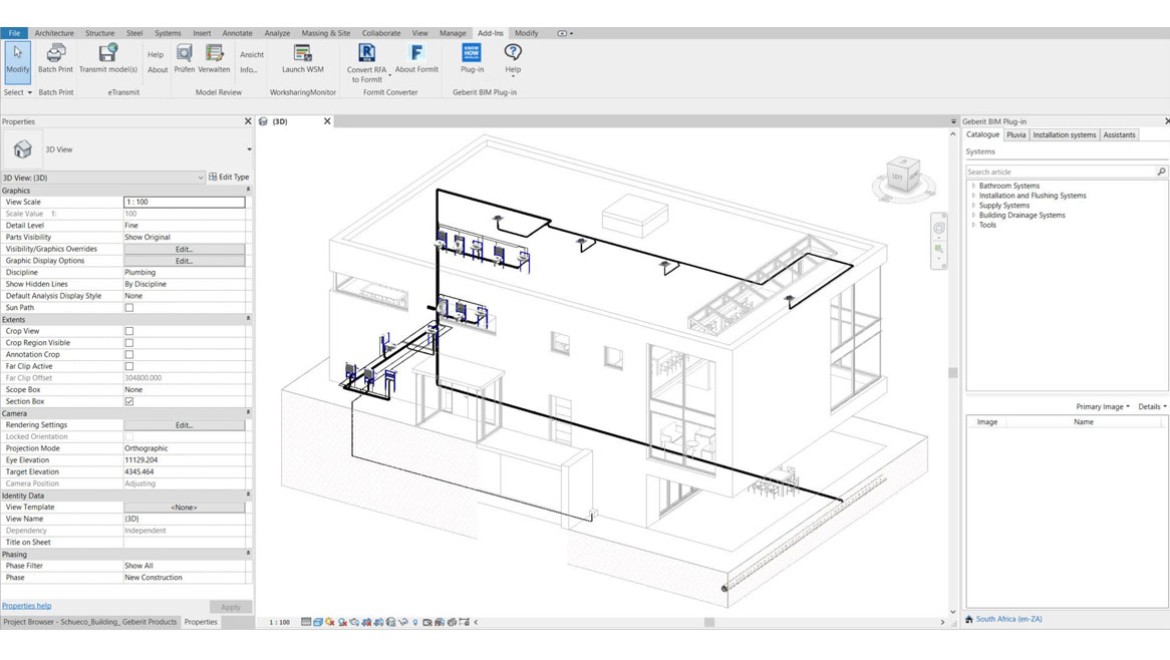 Structure de produits du module catalogue dans Autodesk® Revit®