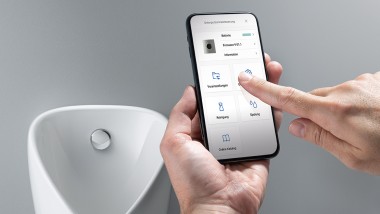 Geberit Control App - tool overview