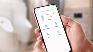 Geberit Control App - tool overview