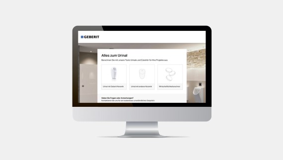 Geberit Urinal Tool (© Geberit) Geberit Urinal Tool (© Geberit)