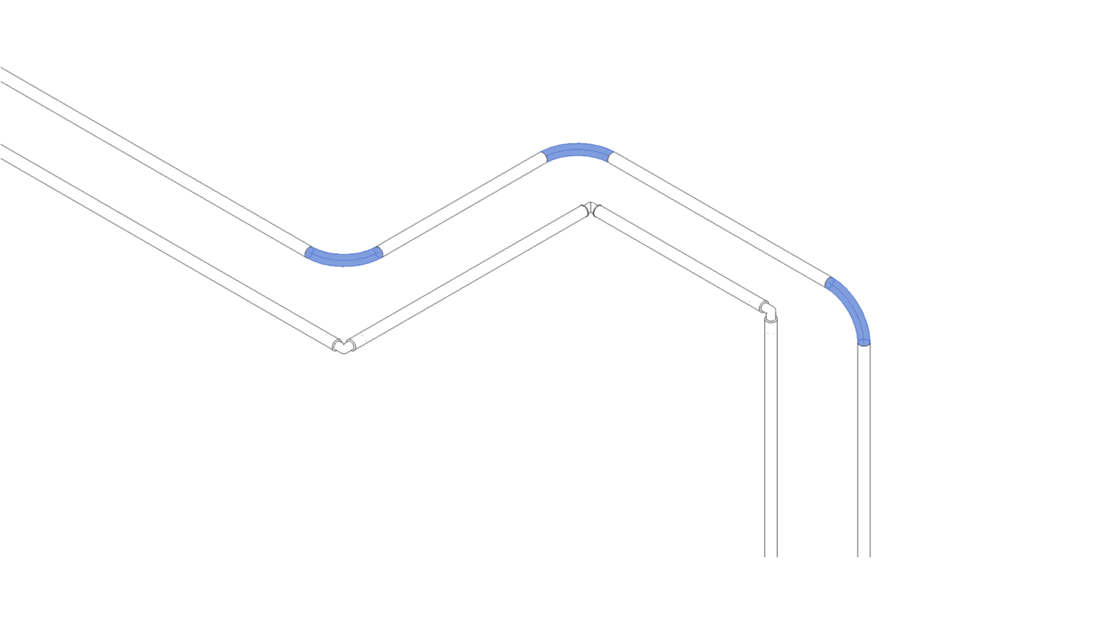 Bended pipes in the BIM Project Bended pipes in the BIM Project