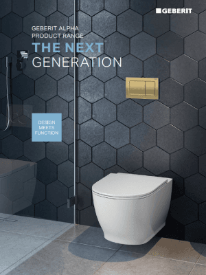 The next generation - Geberit Alpha product range The next generation - Geberit Alpha product range