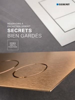 Reservoires à encaster Geberit - secrets bien gardés Reservoires à encaster Geberit - secrets bien gardés