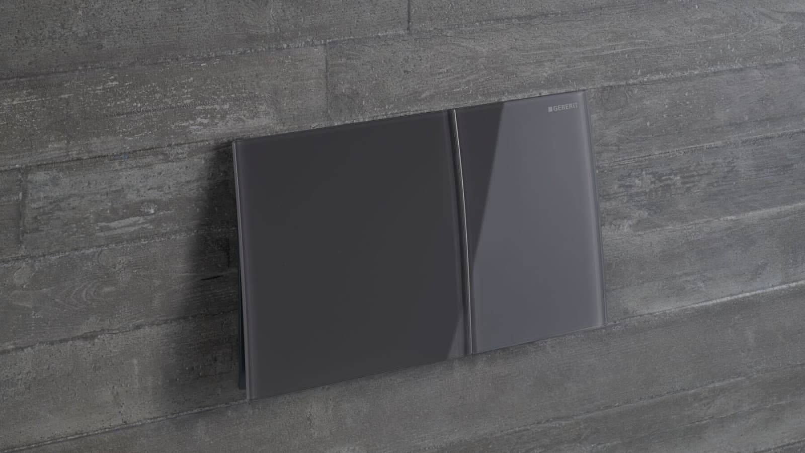 Geberit Sigma70 in lava glass Geberit Sigma70 in lava glass