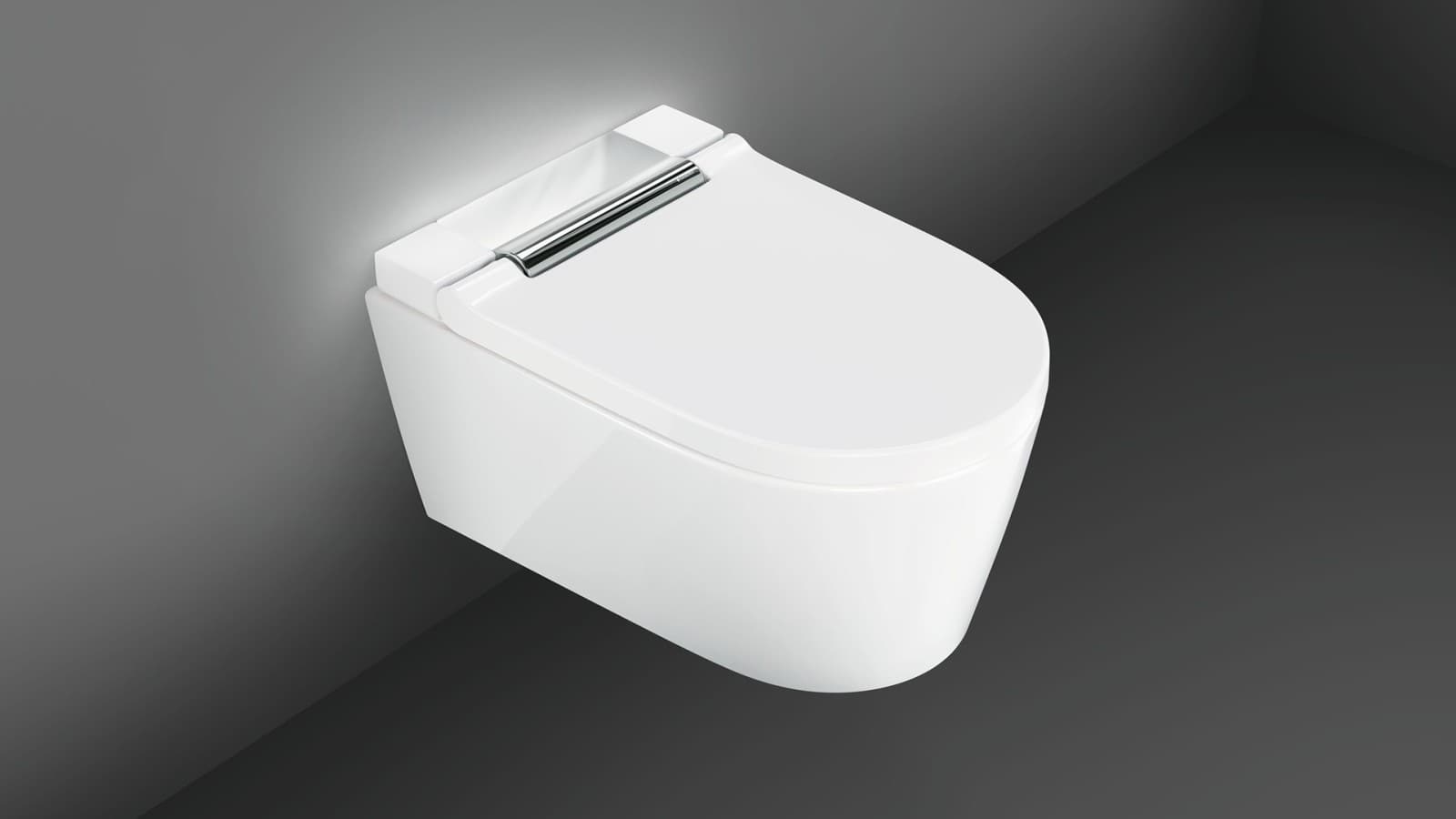 Geberit AquaClean Sela with orientation light Geberit AquaClean Sela with orientation light