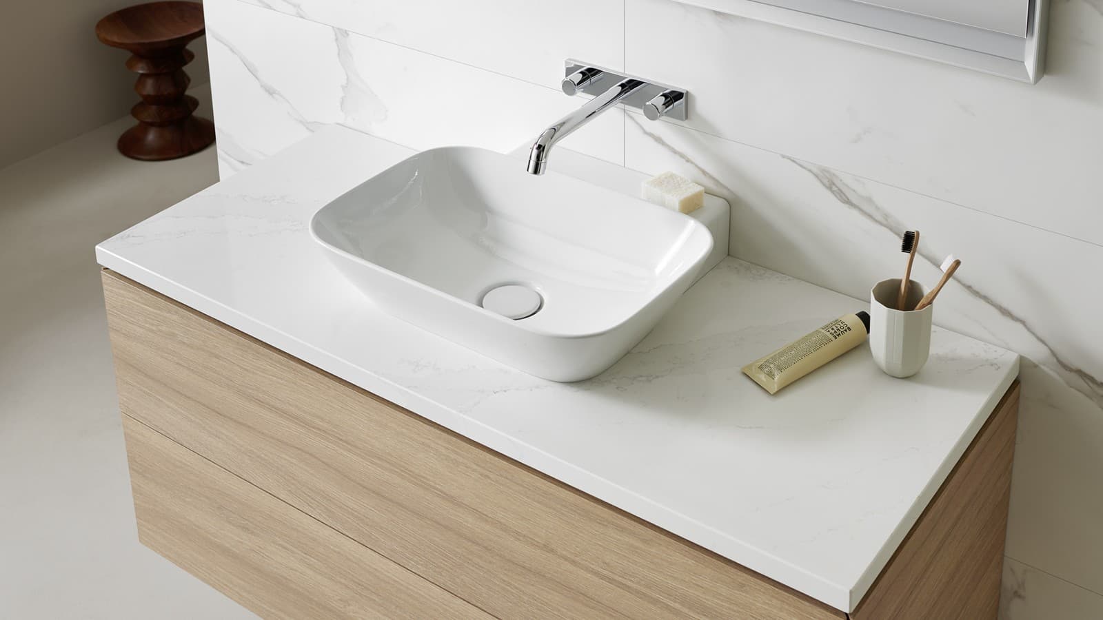 VariForm washbasin (© Geberit) VariForm washbasin (© Geberit)