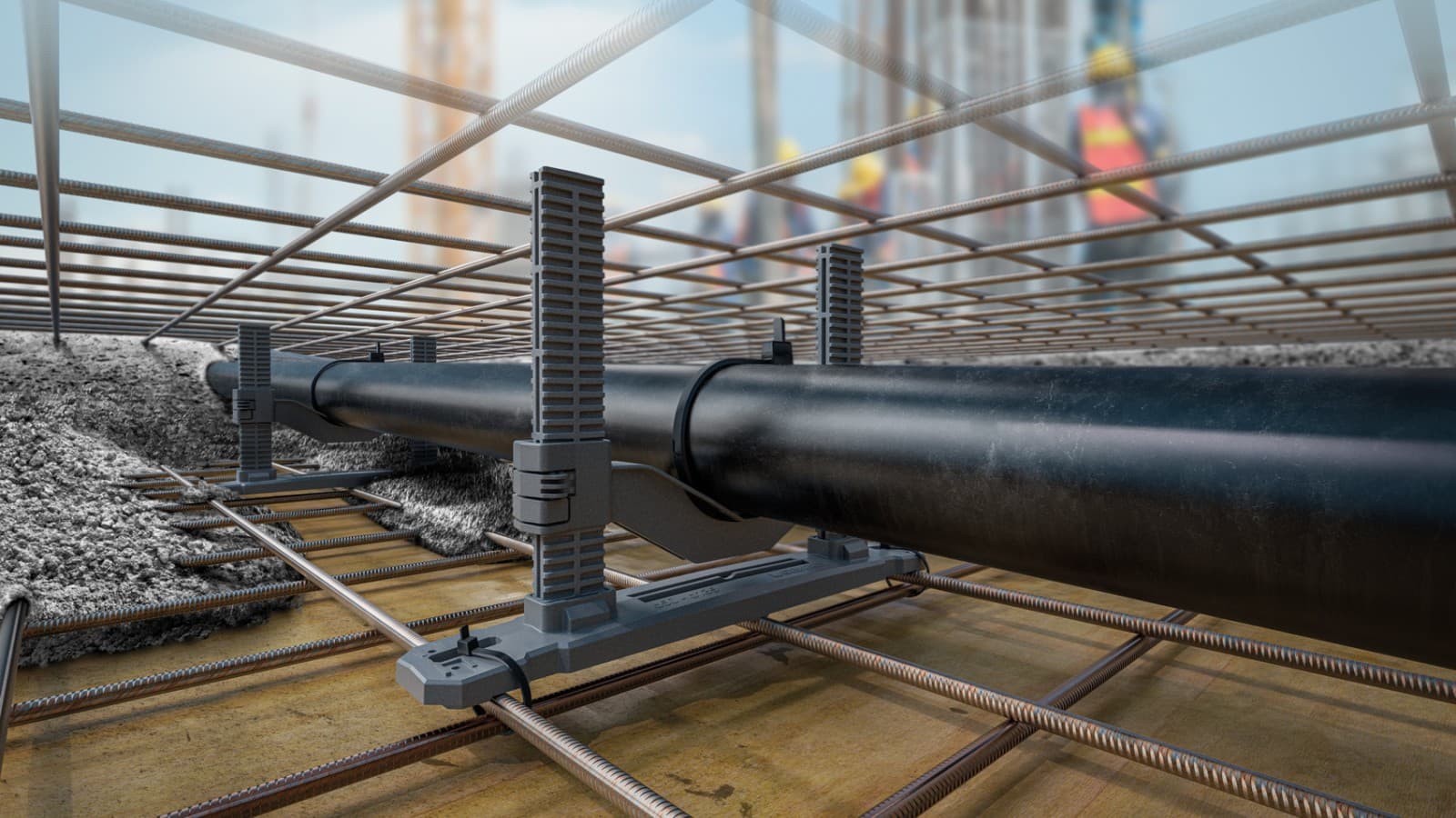 Geberit cast-in concrete bracket Geberit cast-in concrete bracket