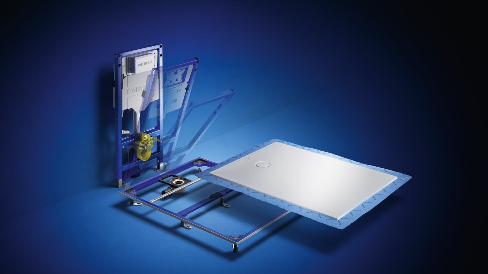 The new Duofix for the CleanFloor30 shower tray The new Duofix for the CleanFloor30 shower tray