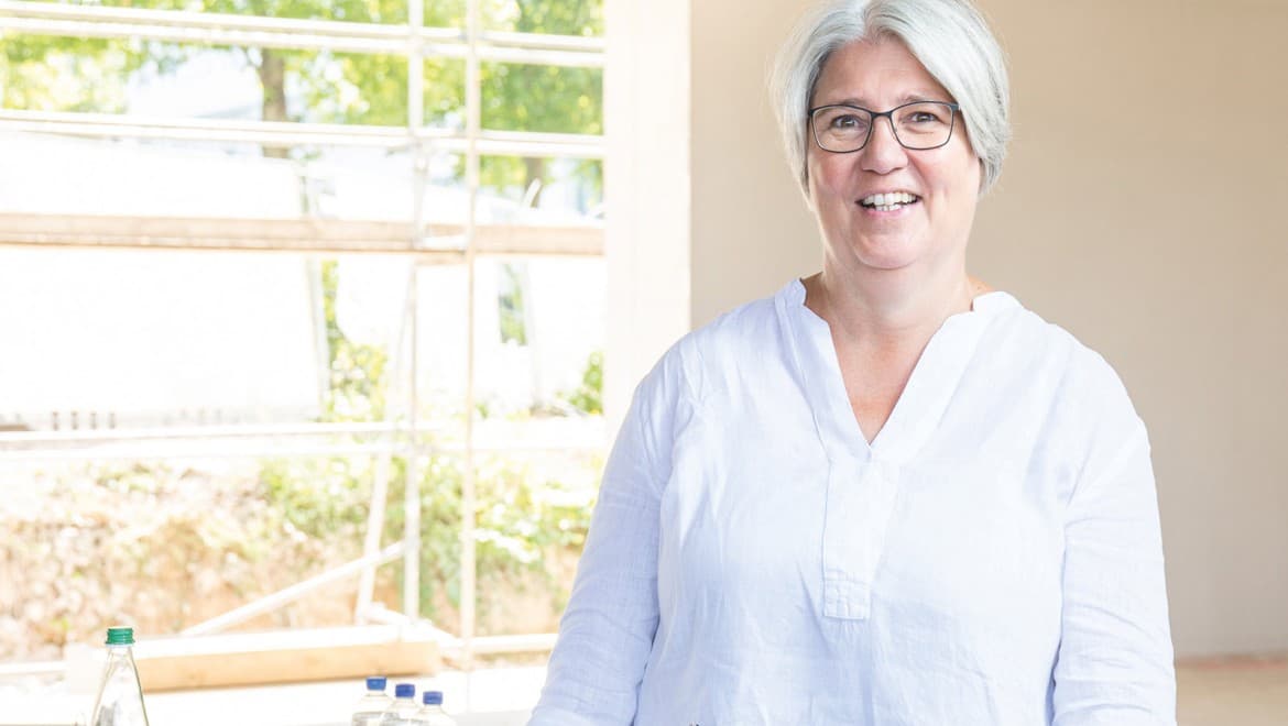 Claudia Sanno, planificatrice spécialisée chez Textor Planungsgesellschaft Claudia Sanno, planificatrice spécialisée chez Textor Planungsgesellschaft